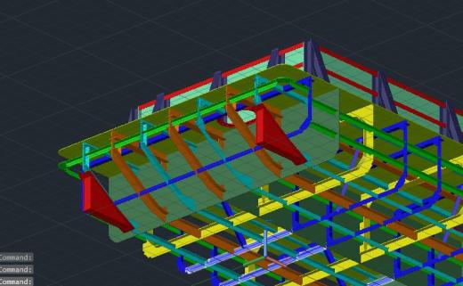3D建筑驳船缩略图